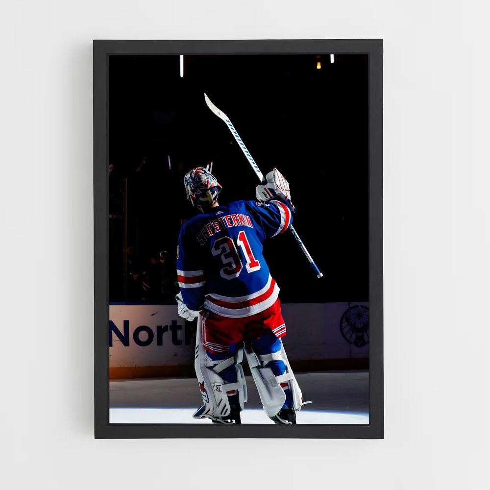 Poster La Garde de But – affiche Hockey sur glace (vue 2)